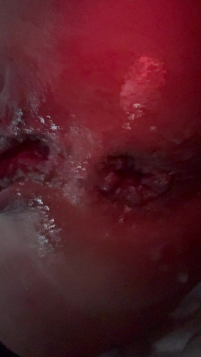 Whore with extreme sloppy blown out cunt and asshole