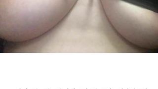 Some big tit tease and play