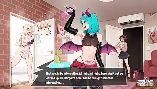 Femboy Futa House Gameplay Part 1 - Starting Life at the College of Magical Arts