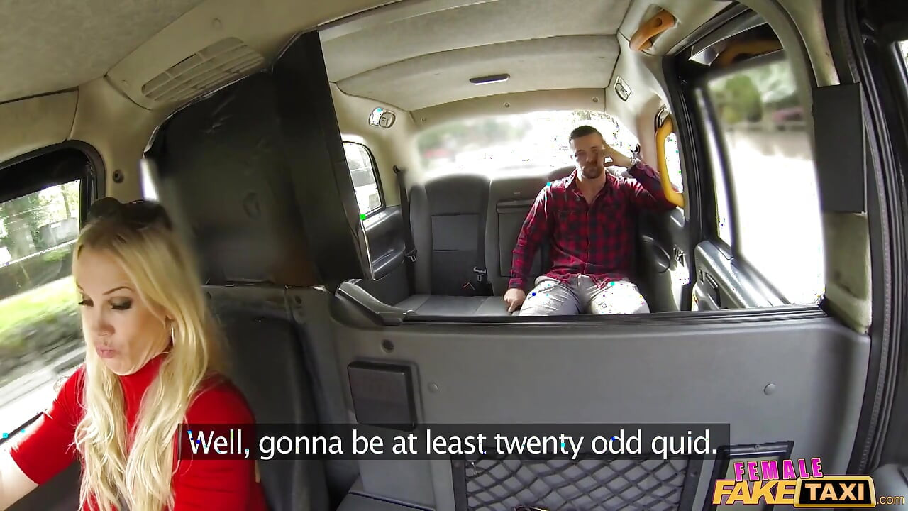 Female Fake Taxi - Horny Big Tit Max Takes a Risk Flashing in a Parking Lot & Scores a Filthy Car Fuck & Anal Fun