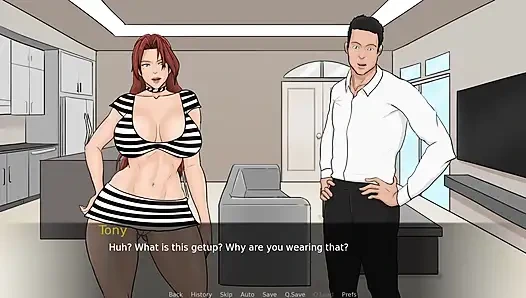 Evas Ecstasy # 10 heiße rothaarige betrügt freund mit seinem stiefvater