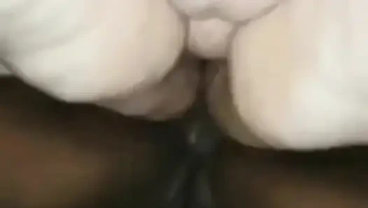 Polish SSBBW deep pussy to ass doggy pounding underneath camvu anal creampie