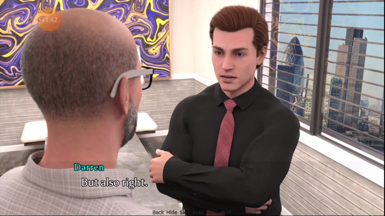 完美的婚姻 #7 - hank 抓住了 anne 的屁股