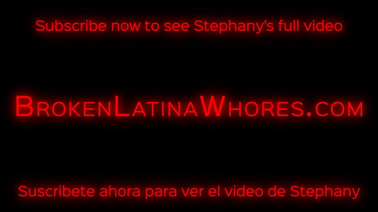 Brinquedinho Latina Gostosa Stephany Levando Rola Grossa em Todos os Buracos