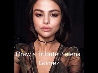 Disegna l&#39;omaggio alla vincitrice: Selena Gomez