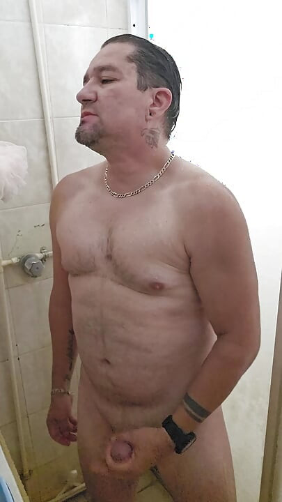 Taking a bath and playing with my penis