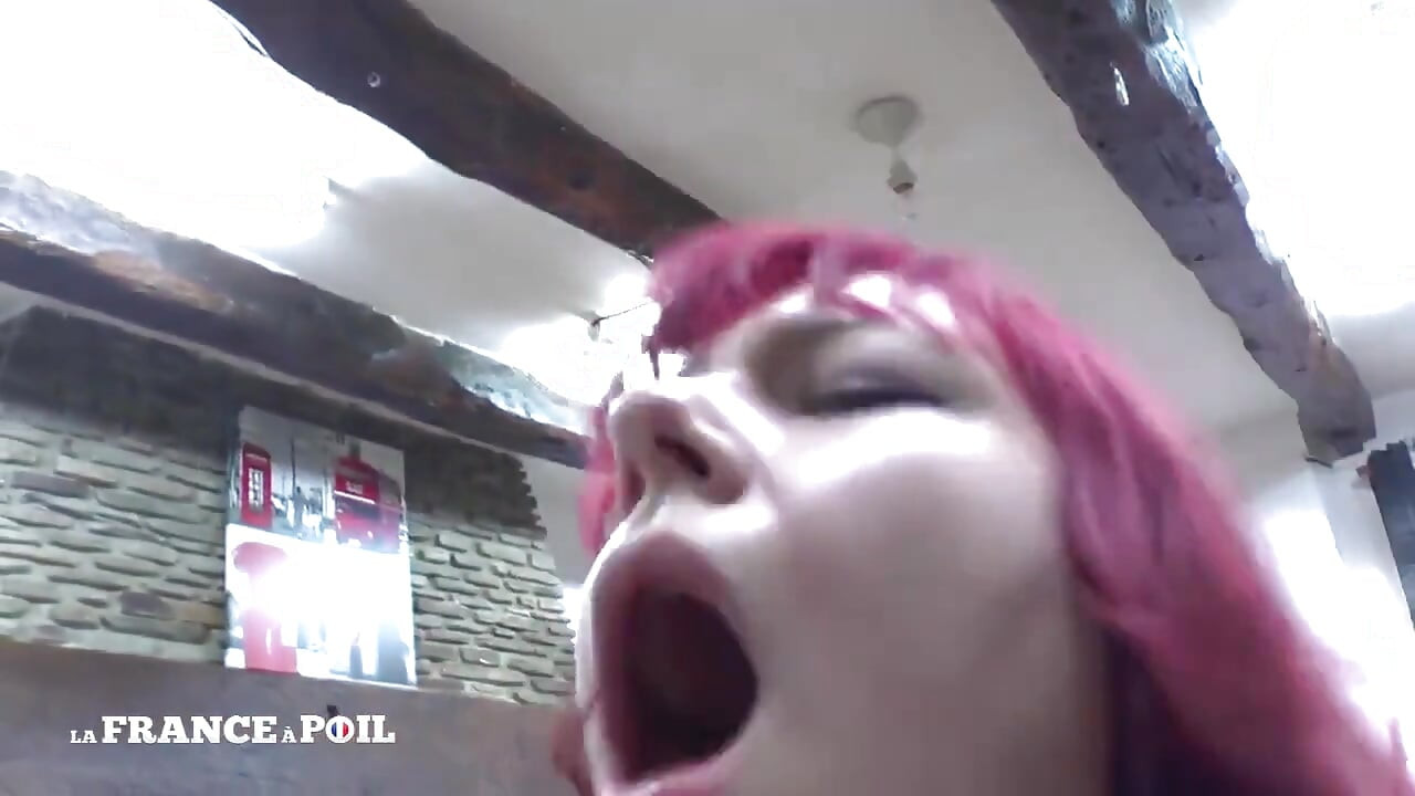Pretty Young Chubby Redhead Slut Gets Double Penetrated and Her Ass Double Creamed
