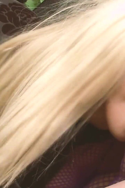 Big Cocks Lovers Scene-2 Sexy Busty Blonde in Lingerie Fucking in the Garden with the Neighbor's Big Cock