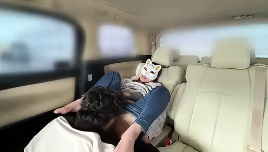 Sneaking in Car Sex Before Work