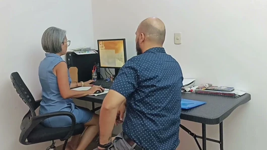 Conducting interviews, and the last one was the best with calvohot70, I couldn't resist. Spanish porn.