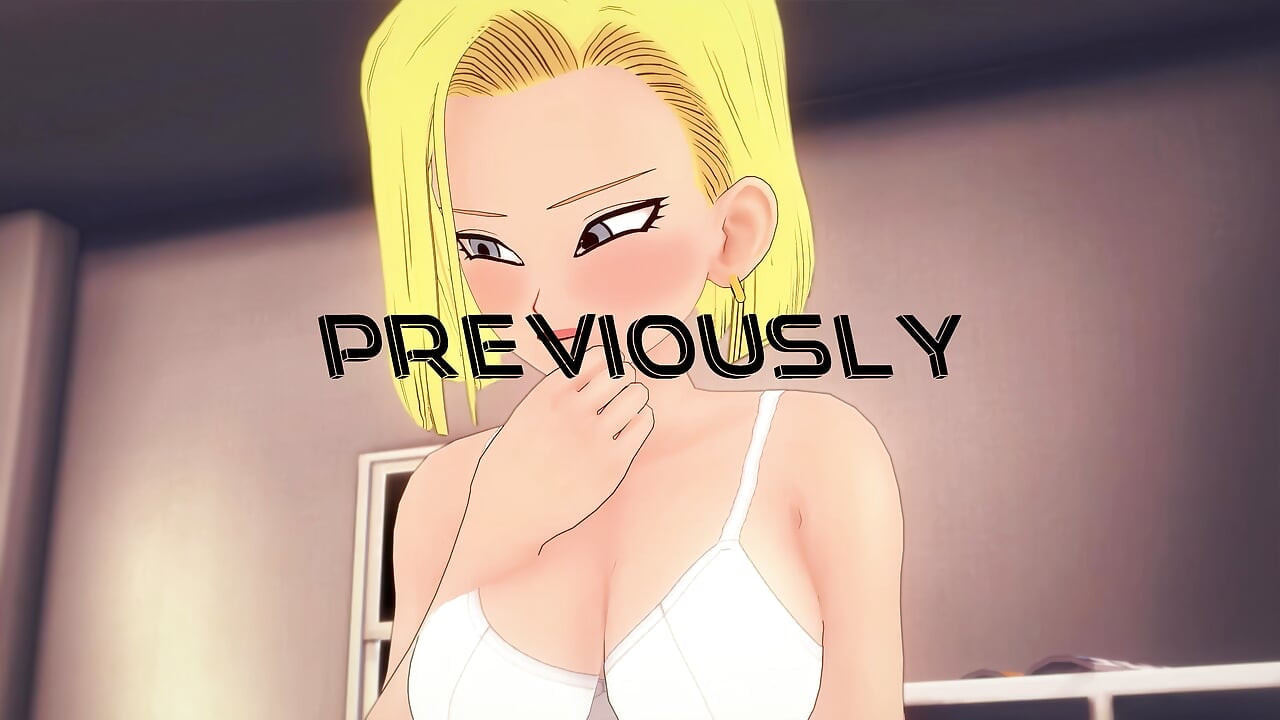Android 18 has a romantic sexual encounter with kame Roshi