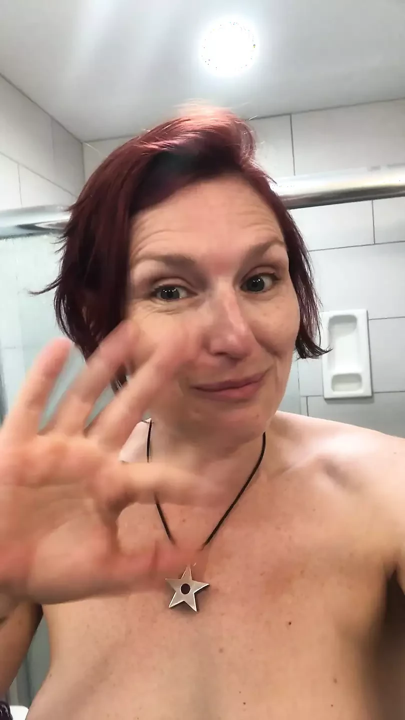 The best POV piss ever?! After putting my phone in the sink I hopped on up so my hairy bushy pussy was inches away