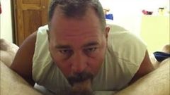 handsome daddy's cock suck