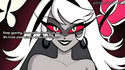 Carmilla Carmine caught her employee masturbating in the office (Dildo JOI)