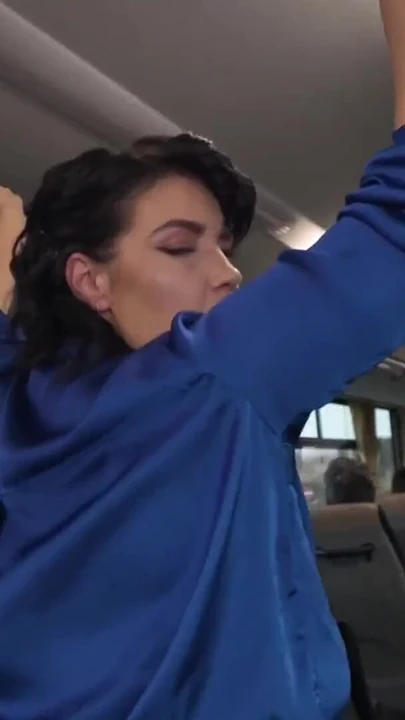 Stunning moment from "Sex on the Bus. Hot sex with Federika"