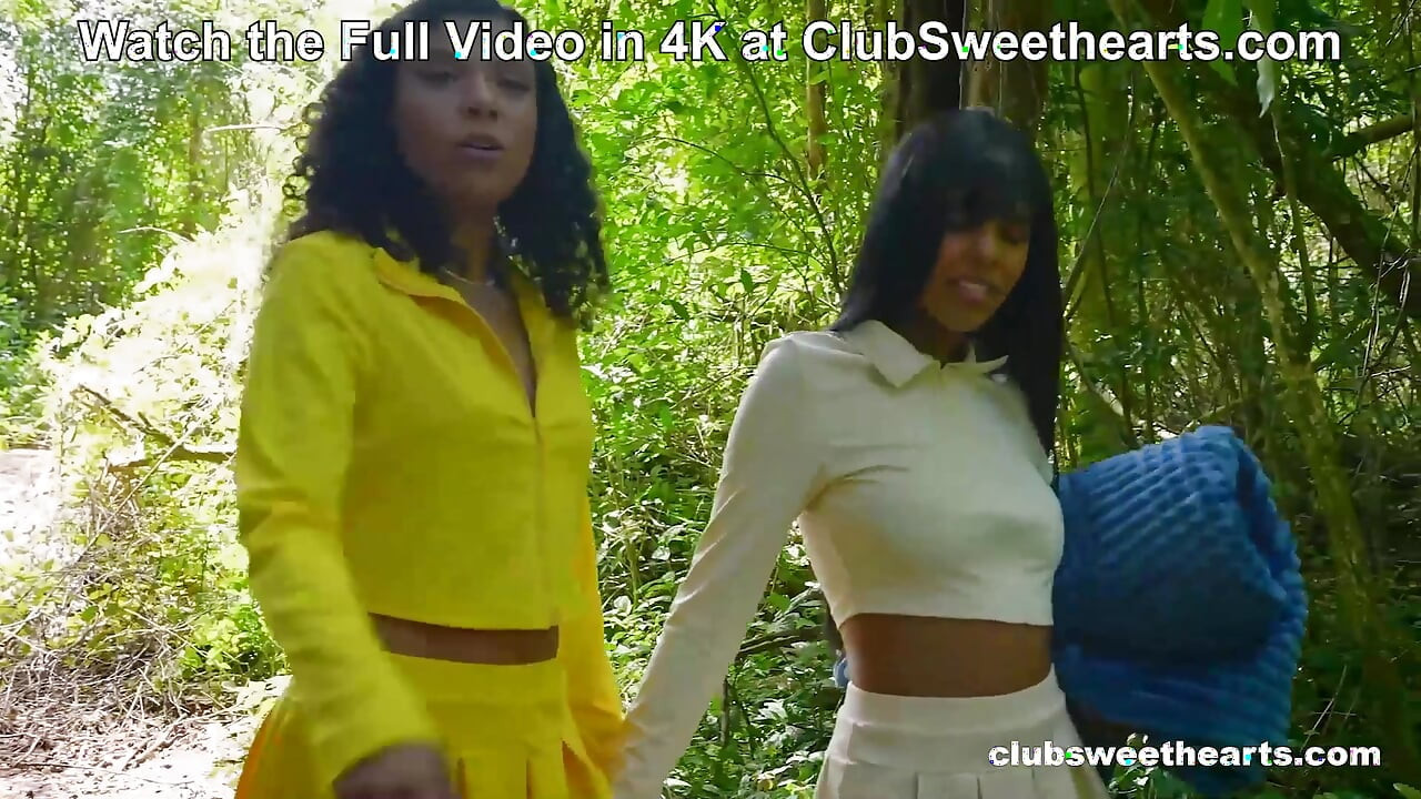 Latinas and Waterfalls! Juh Jackson & Nathy Oliveira  at ClubSweethearts