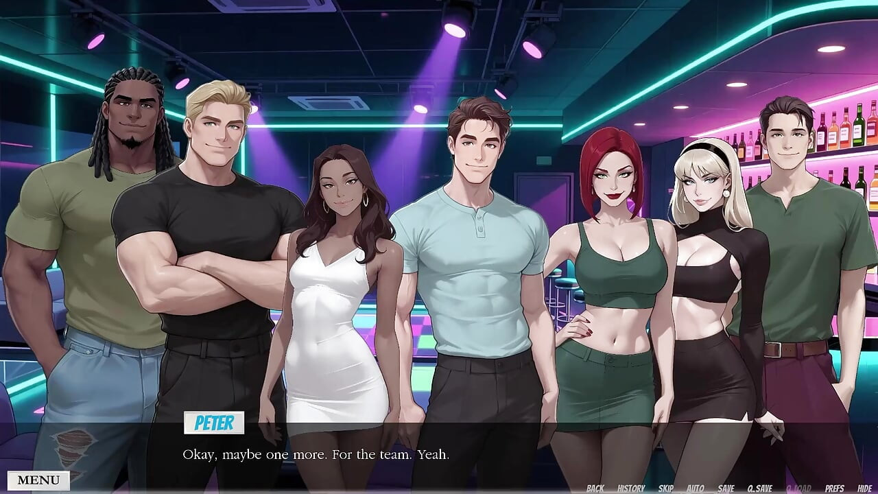 Con gran placer # 2 - Mary Jane hace sexo en un juego de sexo de dibujos animados