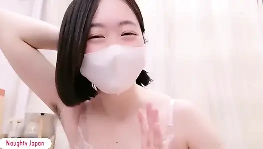 Wanita Lucu Pucat dengan Rambut Tubuh Alami, Pengamatan Diri yang Menyenangkan Ditangkap dalam Momen Intim 2