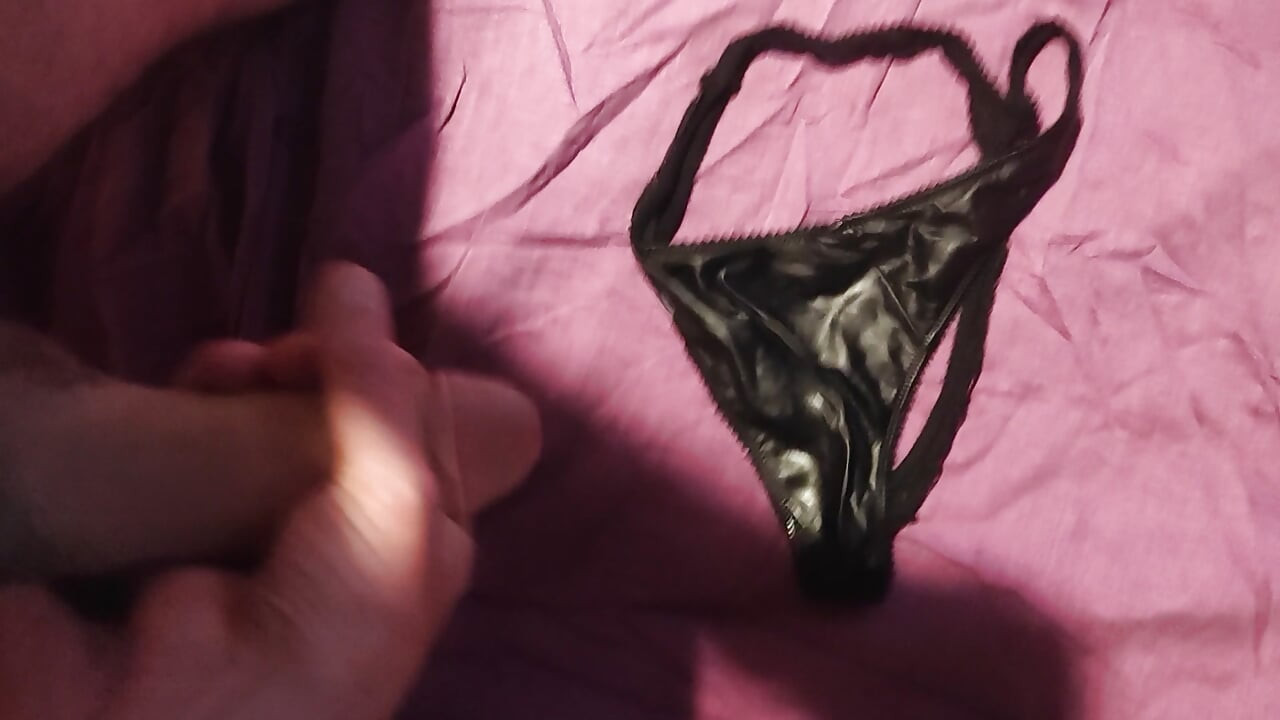 Cumshot Thong