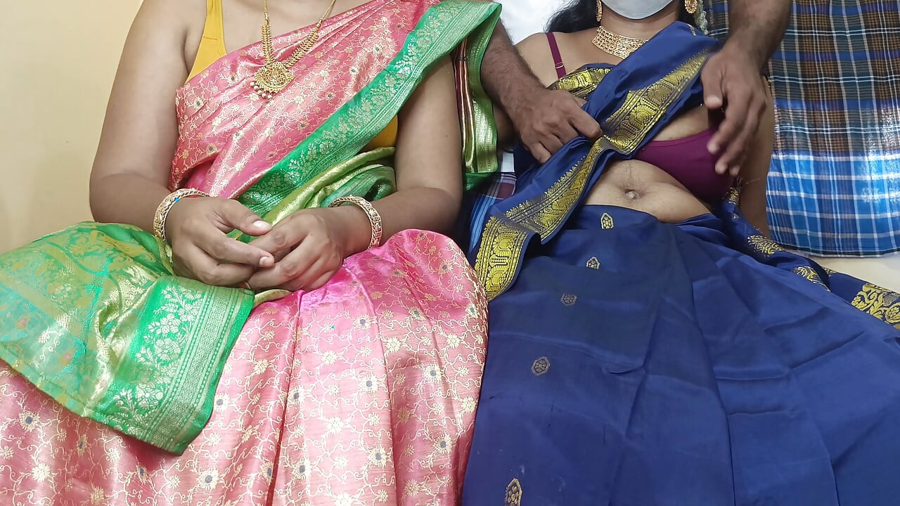 Irmãs casadas curtindo sexo a três quente