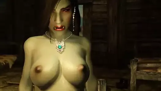 3d Sex with female orc