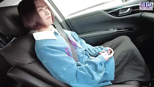 Wet-mark Wander as She Leaves a Shimmering Naughty Trail Wherever She Bares Herself 1/3