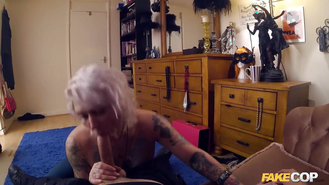 Fake Cop - Tallulah Tease Inked up and Fucked Deep in the Ass