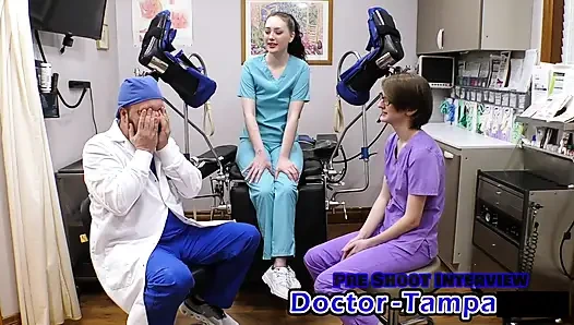 Dr Tampa - Luci Starr's 1st Gyno Exam