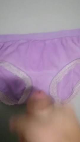 Cumming on panties 2
