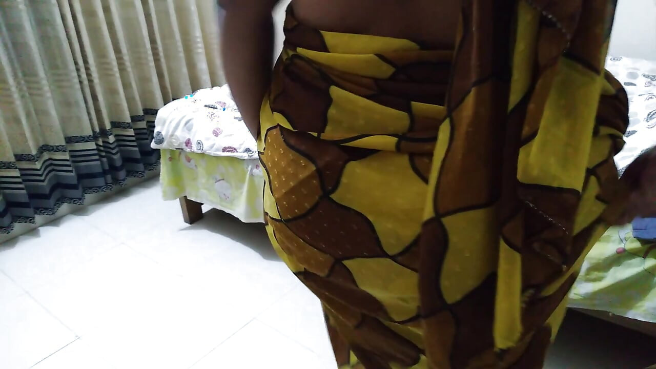 While Picking up the Mobile Phone From Under the Bed, the Maid Got Stuck and the Owner Came and Fucked Her - Big Ass