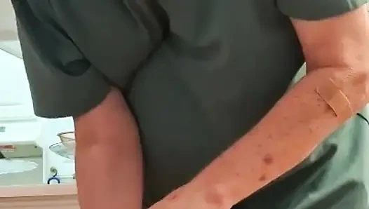 BBW Nurse Vicki Is Bond and Has Foot Tickling Part 1