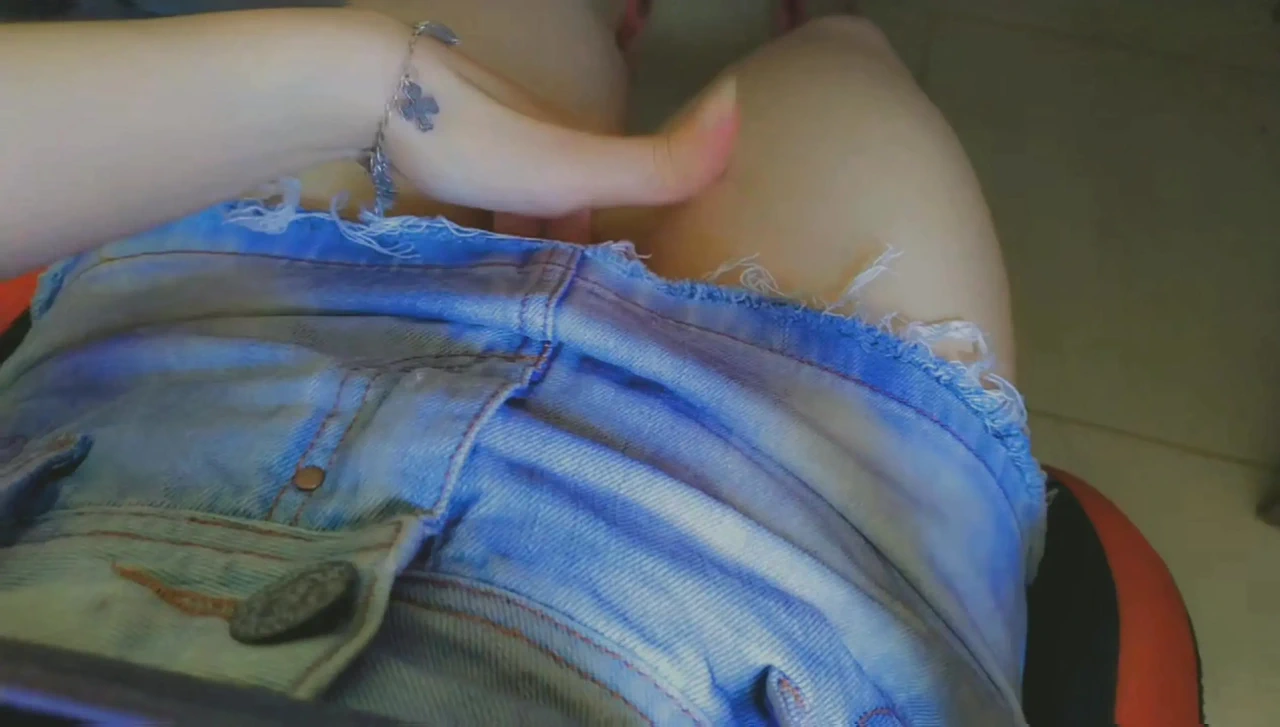 POV non stop moaning hot student touching herself until cumming wearing a mini skirt