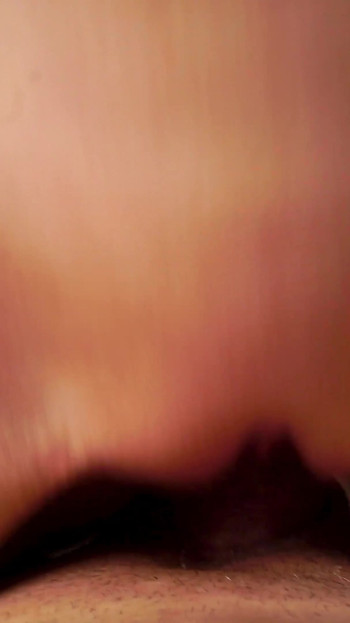 Spectacular moment from "POV Close up wet pussy cameltoe sliding and rubbing cock for creampie"