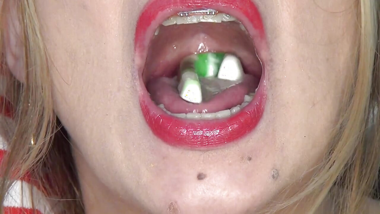 Swallowing Christmas Canes Without Hands