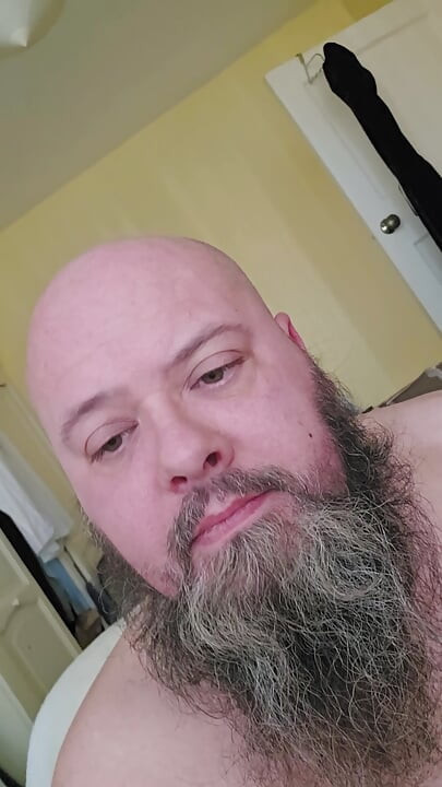 Wanking My Bald Cock
