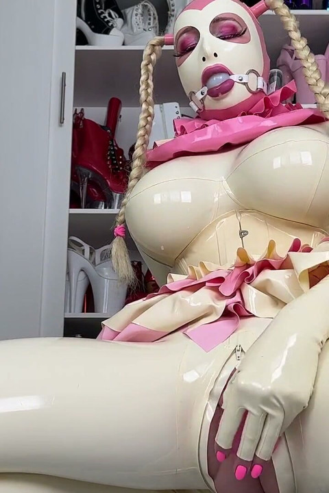 Horny Gagged Barbie Doll Miss Fetilicious Multiple Orgasms