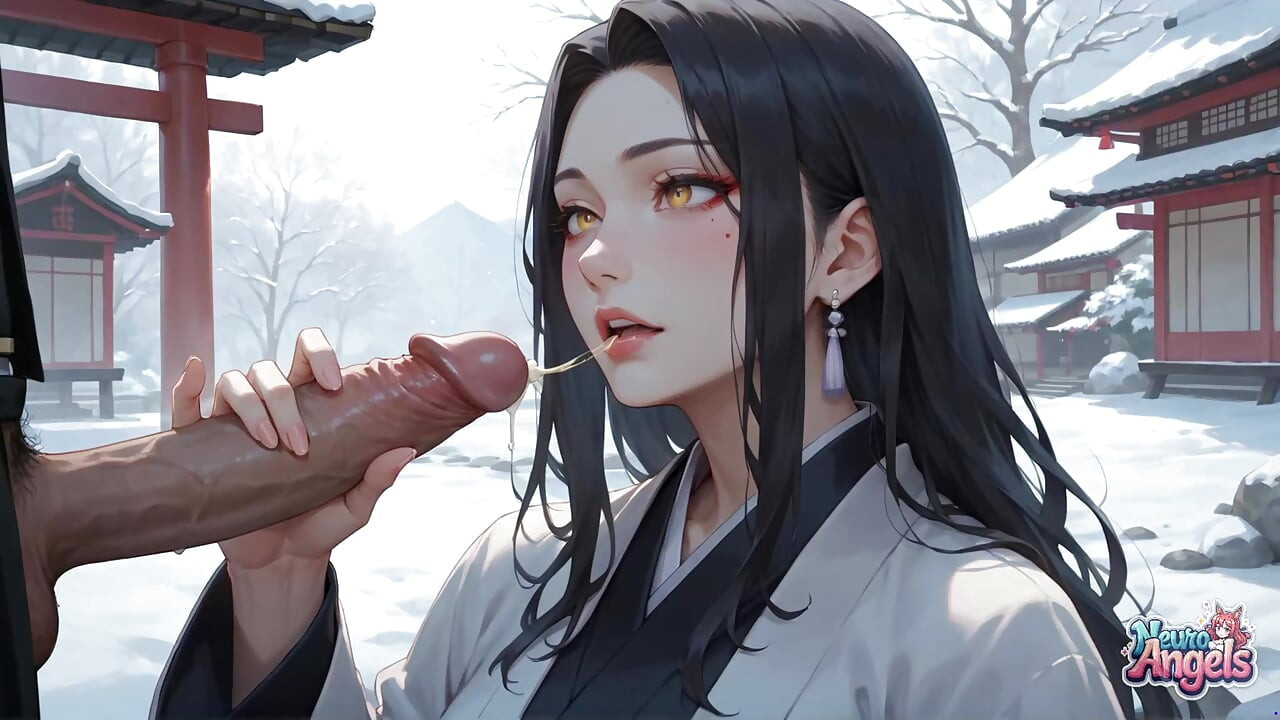 Snow Shrine Kimono Squirting Triple Penetration Orgy