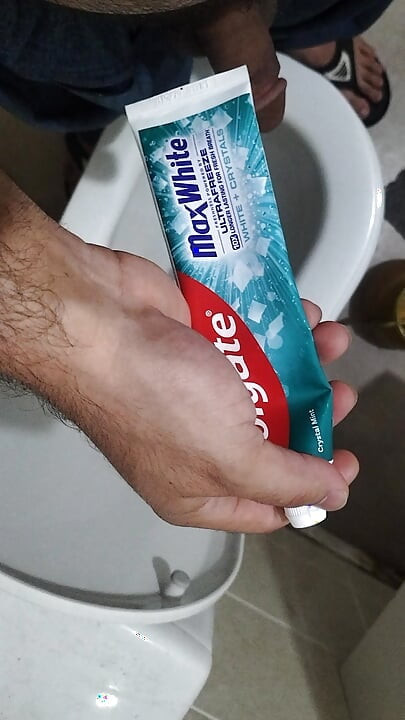 Colgate Mint for While Masturbating