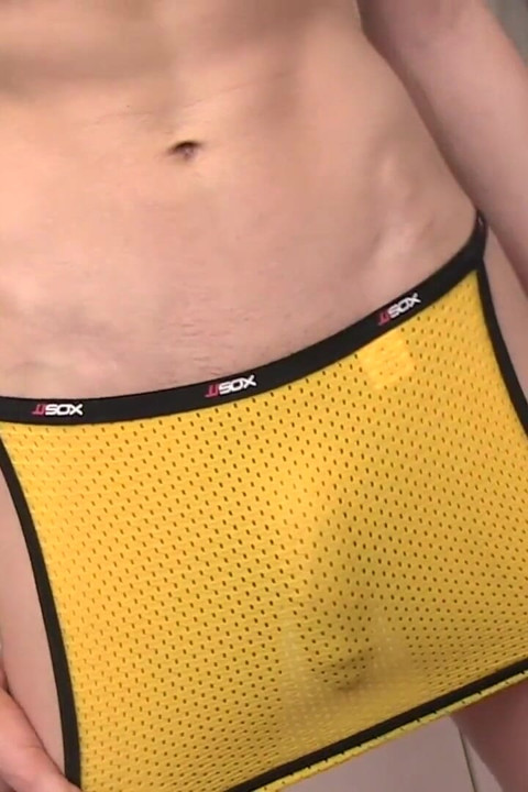 Lustful boy toy Aaron dildo bangs his needy fuckhole!