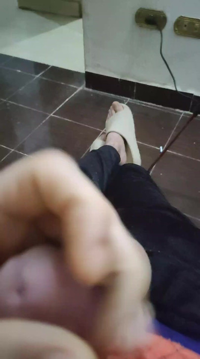 Brincando com meu pau