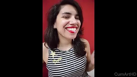 Sperma-gesichtsbesamungs-zusammenstellung 1