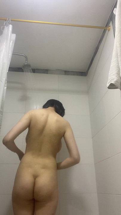 My stepbrother likes to watch me while I bathe | Clip 2