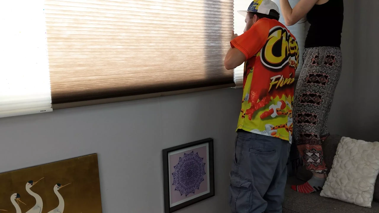 Voyeurs Watch People Outside Window