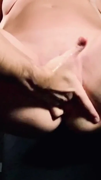Iconic moment from "Close up of shaved pussy squirting over you - she rains her juices down onto you"