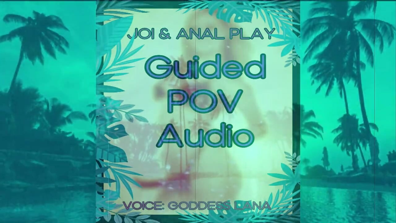Goddess Has a Strap on JOI and Anal Play POV Instructions