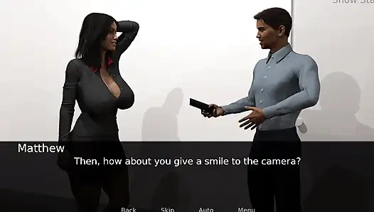 Project Hot Wife - car broke down and then i stripped and saw his dick