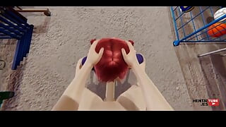 Sesso con il mio compagno di squadra nel magazzino sportivo Hentai