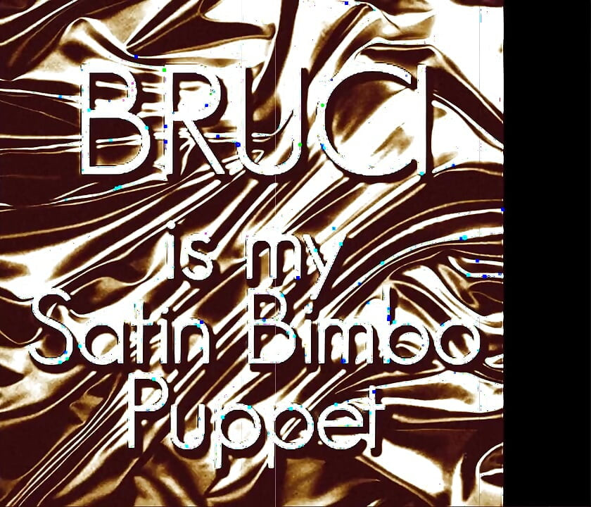 Audio uniquement - Bruci est ma marionnette de salope en satin