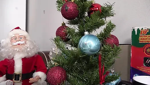 Harter Neujahrsfick der neujahrsschnee-jungfrau