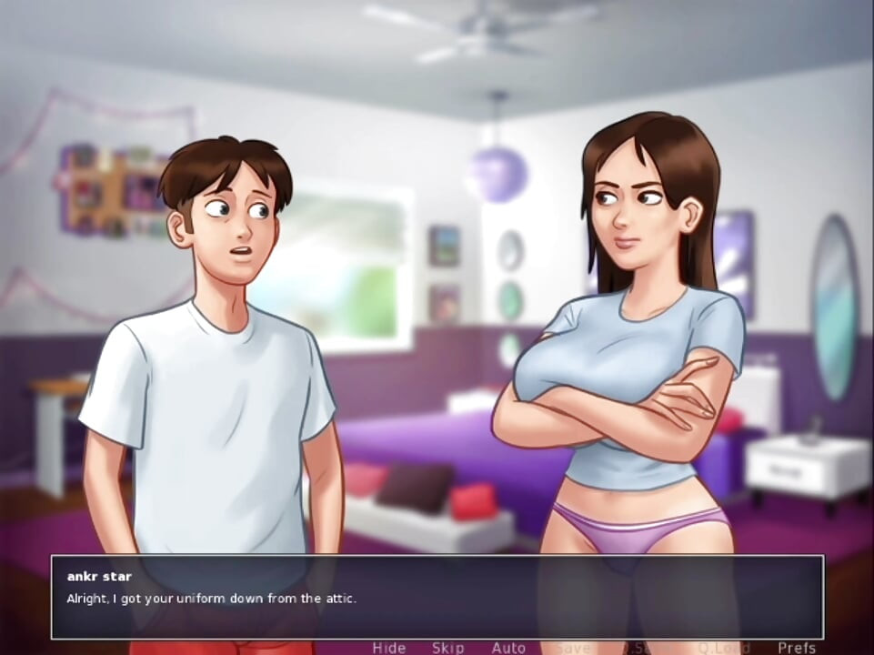 Helping stepsister in sex for some money